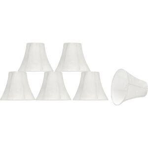Set of 6 Aspen Creative Corporation 30057 Chandelier Shades Beige